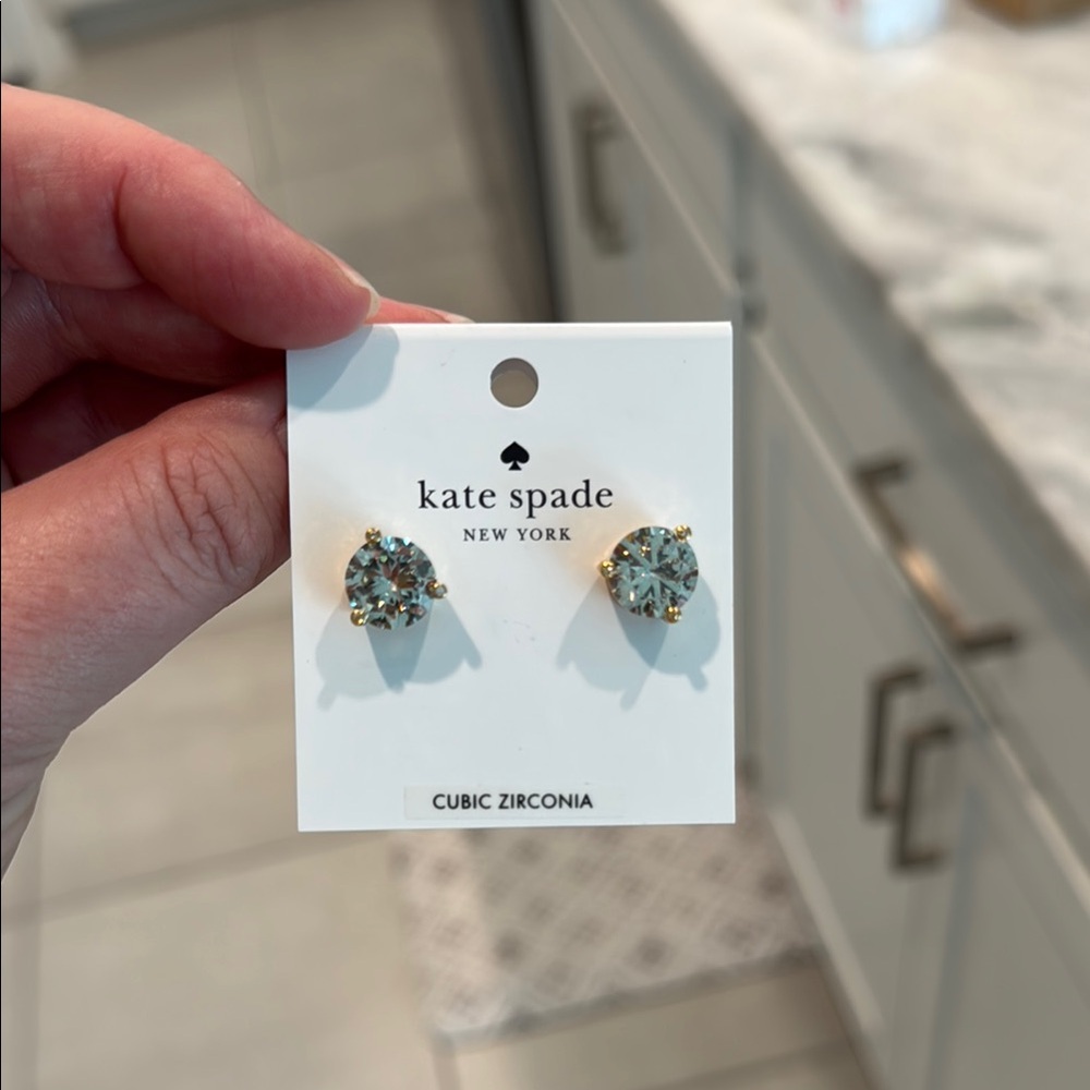 Kate Spade Sparkling Cubic Zirconia Stud Earrings